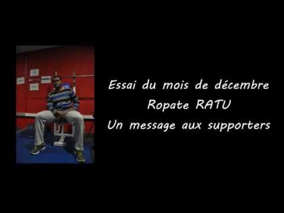 Interview Ropate Ratu - Essai du mois de décembre