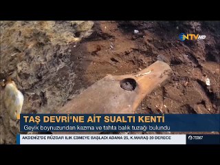 Taş Devri'ne ait 9 bin yıllık su altı kenti bulundu