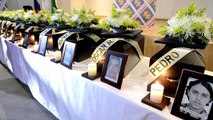 Entregan restos de 15 desaparecidos en conflicto colombiano