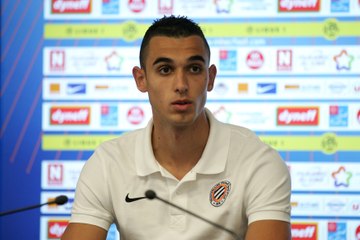 Ellyes Skhiri avant SC Bastia vs MHSC