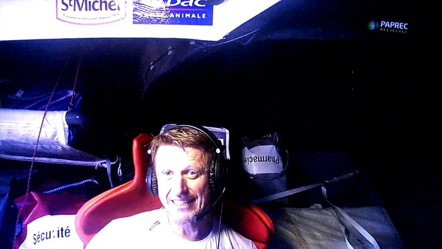 J13 : Jean-Pierre Dick à l'attaque / Vendée Globe