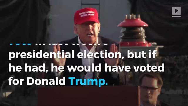 Kanye West: If I voted, I would have voted for Trump