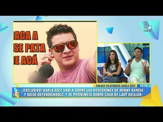 Karla Solf acusa a Lady Guillen