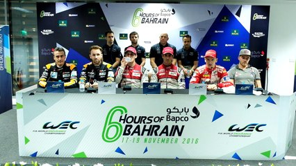 6 Hours of Bahrain Qualifying Press Conference