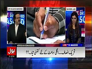 Nawaz hakumat ka kaam sirf Imran Khan ko galiyan nikalna rehgaya hai - Dr.Shahid Masood