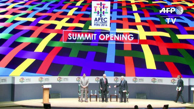 URGENTE: Presidente de Perú pide a APEC derrotar proteccionismo