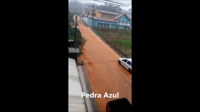Chuva forte atinge municípios do interior do ES