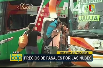 Feriados APEC 2016: precios de pasajes por las nubes