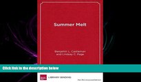 Fresh eBook  Summer Melt: Supporting Low-Income Students Through the Transition to College