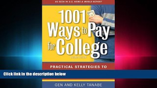 Fresh eBook  1001 Ways to Pay for College: Practical Strategies to Make College Affordable