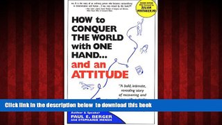 liberty book  How to Conquer the World With One Hand...And an Attitude (Second Edition) BOOOK ONLINE