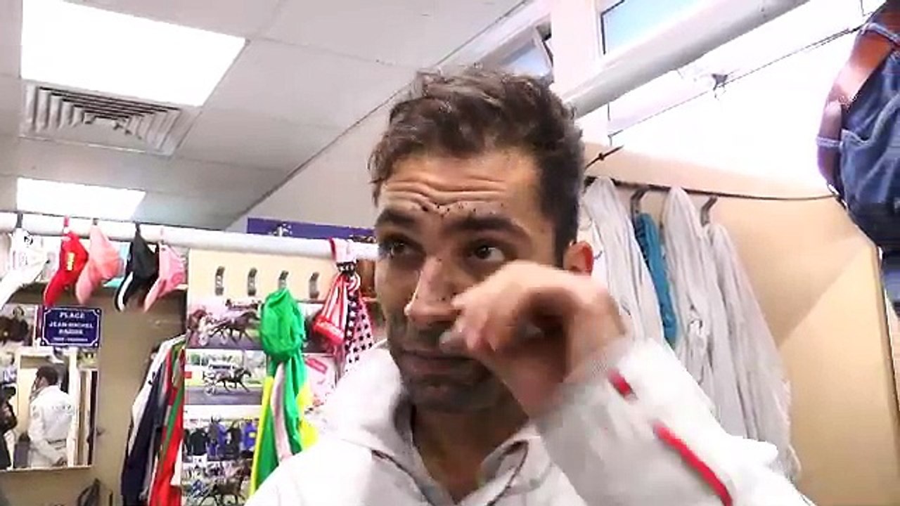 Gabriele Gelormini présente Amiral Sacha, le 14 dans le Grand Prix de Bretagne