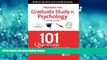 FULL ONLINE  Preparing for Graduate Study in Psychology: 101 Questions and Answers
