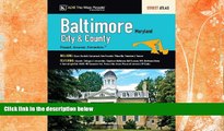 Buy NOW  ADC Baltimore City   County, MD: Street Atlas #A#  Full Book