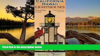 Buy NOW #A# California   Hawaii Lighthouses Illustrated Map   Guide  Pre Order