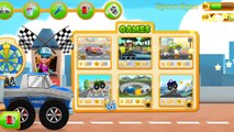 Monster Truck Police Car - Автосервис Игра как мультик про машинки - Сars for kids HD