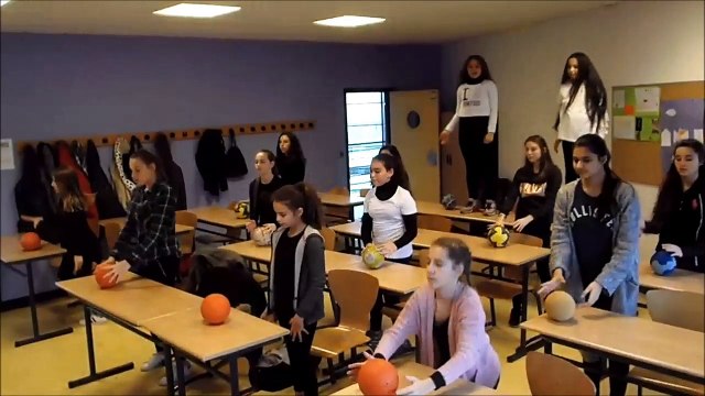 Concours FLASHMOB UNSS championnat du monde de HANDBALL 2017 + AS Collège Maurice Utrillo Montmagny (95)