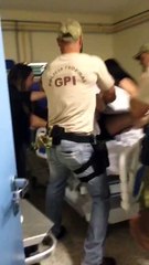 Novo vídeo mostra Garotinho tentando resistir à transferência para Bangu