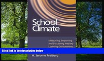 READ book  School Climate: Measuring, Improving and Sustaining Healthy Learning Environments