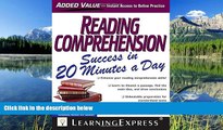 Online eBook Reading Comprehension Success in 20 Minutes a Day