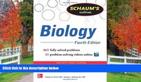 Online eBook Schaum s Outline of Biology: 865 Solved Problems   25 Videos (Schaum s Outlines)