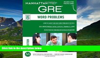 Choose Book GRE Word Problems (Manhattan Prep GRE Strategy Guides)