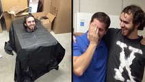 Tearful Surprise 'Unboxing' Reunites Best Friends