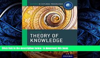 Best book  IB Theory of Knowledge Course Book: Oxford IB Diploma Program Course Book READ ONLINE