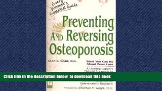Best book  Preventing and Reversing Osteoporosis BOOOK ONLINE