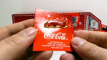 Big Coca Cola Truck Advent Calendar Unboxing