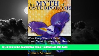 Best book  The Myth of Osteoporosis READ ONLINE