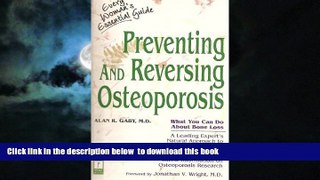 liberty book  Preventing and Reversing Osteoporosis BOOK ONLINE