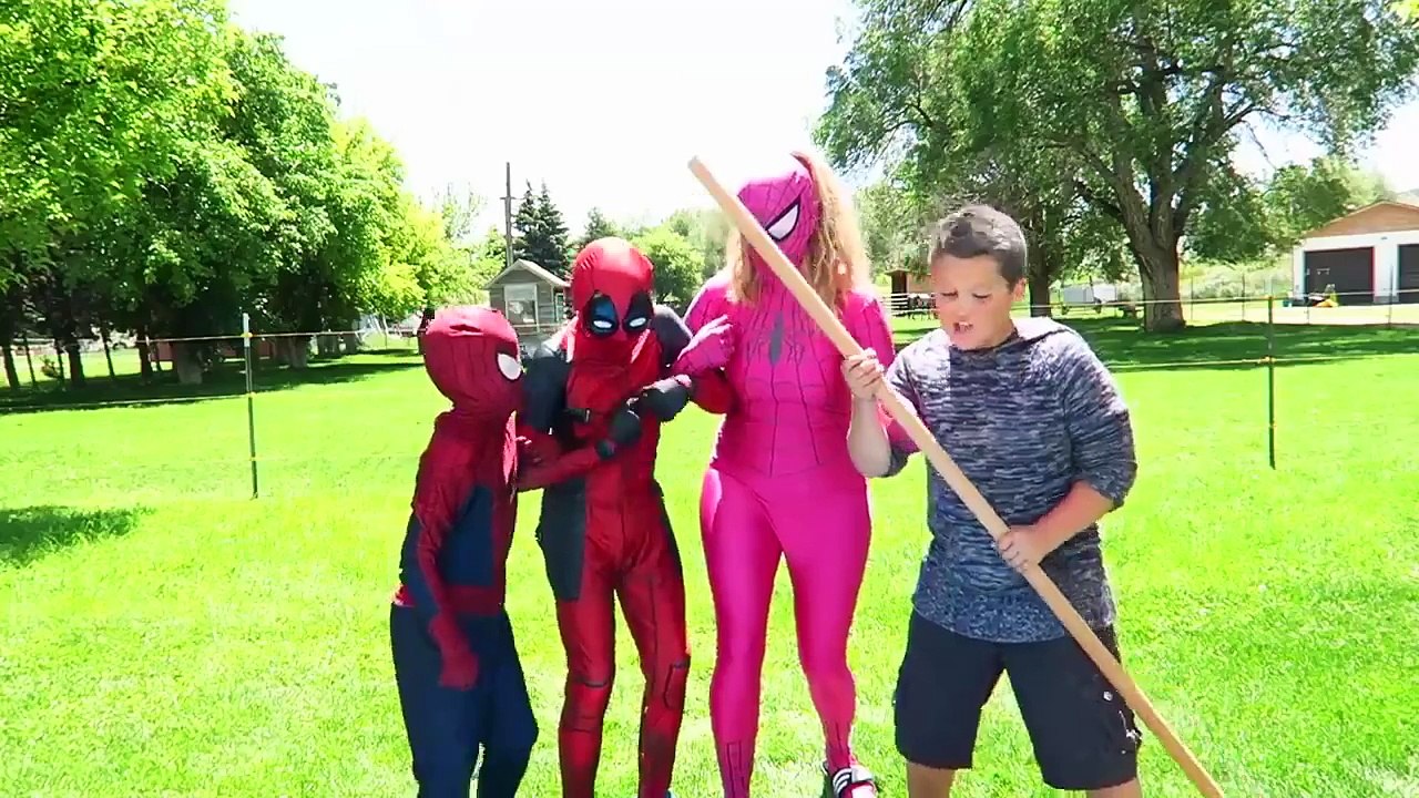 Spiderman Elsa vs Joker BABY POOP Babies Syringe Spidergirl Superman Wonder Woman In Real Life