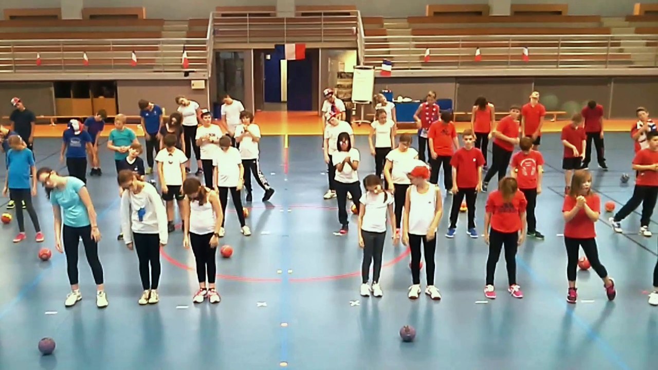 Concours FLASHMOB UNSS Championnat du monde de HANDBALL 2017 AS Collège Louis Arbogast Mutzig