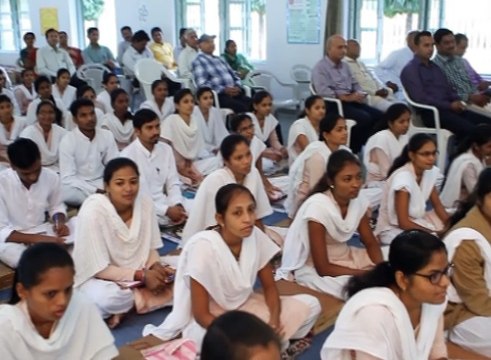 Ahmedabad Inter University visit by Bhupendrasinh Chudasama