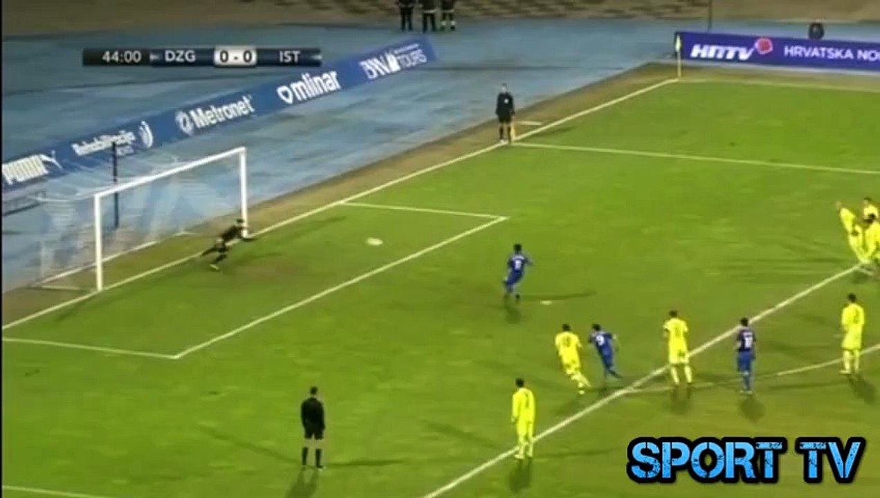 Junior Fernandes Penalty Goal Dinamo Zagreb 1-0 NK Istra 18.11.2016 HD