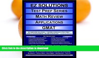 READ  EZ Solutions - Test Prep Series - Math Review - Applications - GMAT (Edition: Updated.