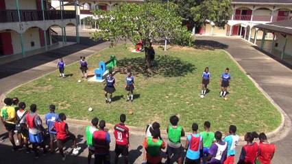 Concours FLASHMOB UNSS championnat du monde de HANDBALL 2017+AS Lycée Félix Eboué Cayenne (973)