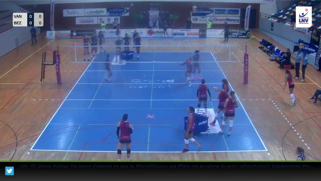 LAF : Vandoeuvre Nancy/Béziers - Aller