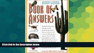 Arizona-Sonora Desert Museum Book of Answers  Audiobook Download