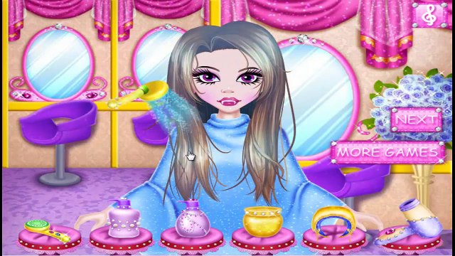 Draculauras Sister Hairstyles - Monster High Video Games For Kids