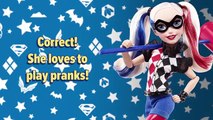 Test Your Knowledge of DC Super Hero Girls Harley Quinn | DC Super Hero Girls