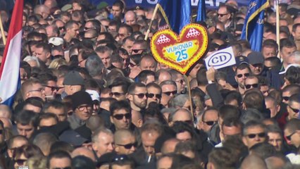 Croatie : une marée humaine pour commémorer les 25 ans du martyre de Vukovar