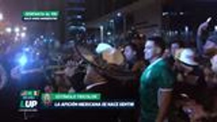 La afición en Columbus se hace presente