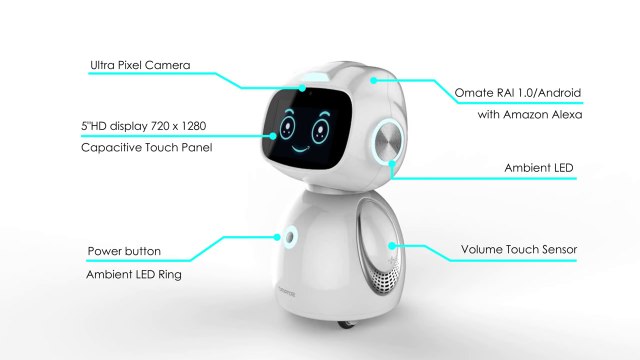 Robot con Android y Alexa convierte tu casa en un hogar inteligente