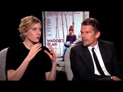 Ethan Hawke and Greta Gerwig Talk Maggie's Plan