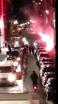 PAYLAŞ Türk Vatandaşları Belçika'daki Pkk binasını ateşe verdi!