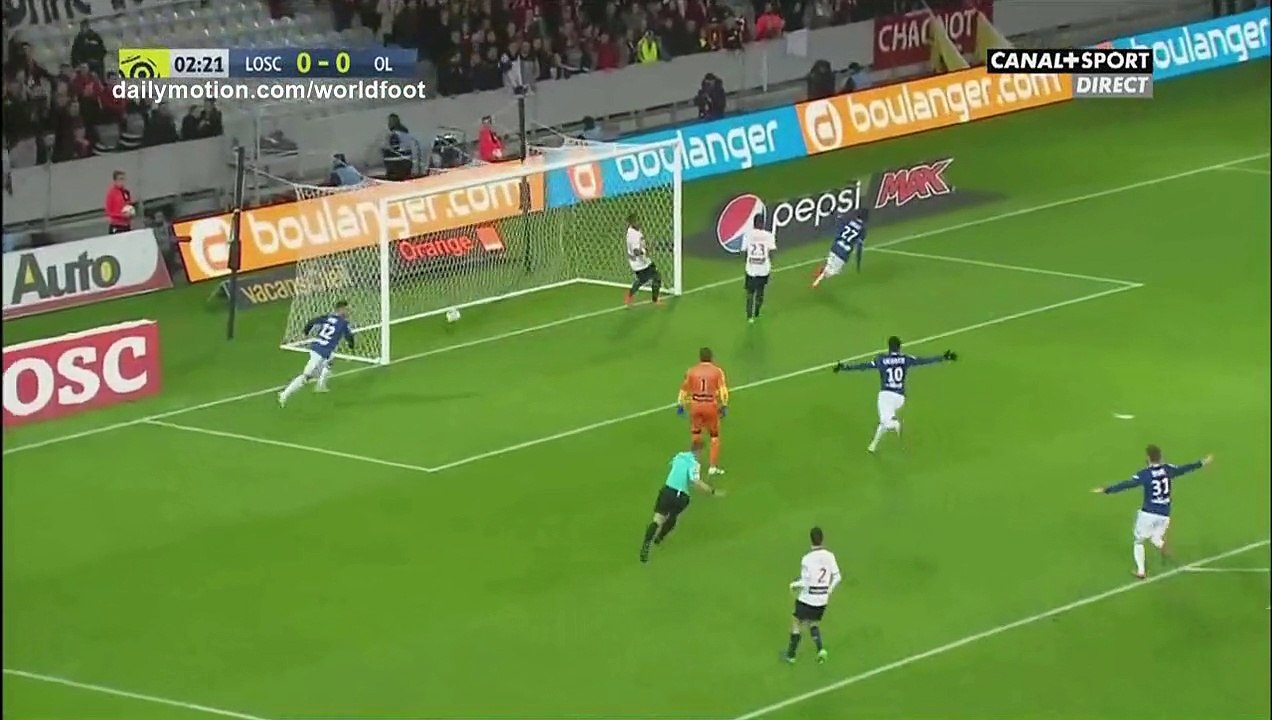 Maxwel Cornet Goal HD - Lille 0 - 1 Olympique Lyon - 18.11.2016 HD