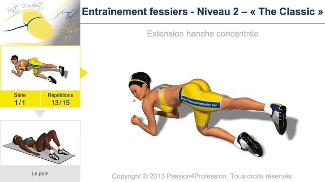 FITNESS ENTRAINEMENT FESSIERS