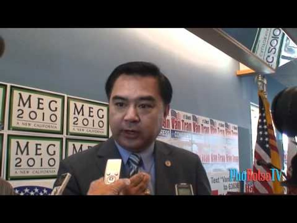 Giám sát viên Janet Nguyễn tuyên bố ủng hộ dân biểu Trần Thái Văn - phần 2